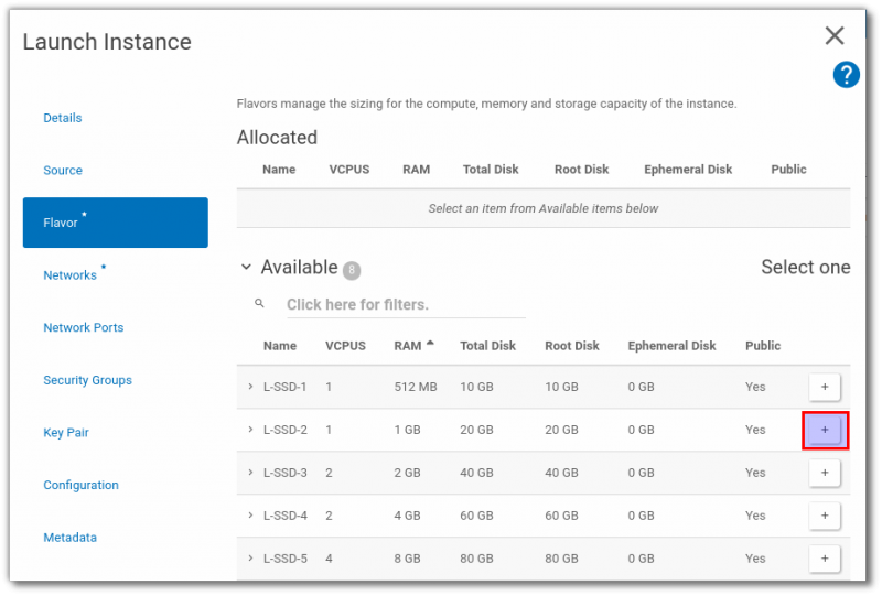 Attēls:Hpc launch instance 4.png